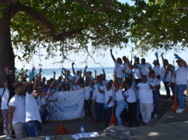 Personal del CAPGEFI participa en Jornada de Limpieza de Costas
