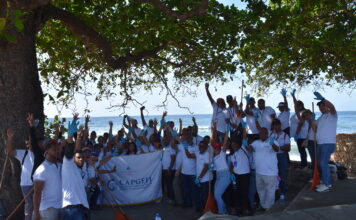 Personal del CAPGEFI participa en Jornada de Limpieza de Costas