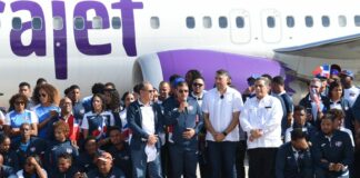 Gran contingente de atletas salió este jueves a San Salvador