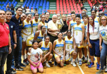 Club Mauricio Báez retiene campeonato en el basket superior femenino