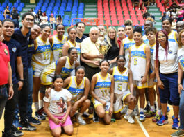 Club Mauricio Báez retiene campeonato en el basket superior femenino