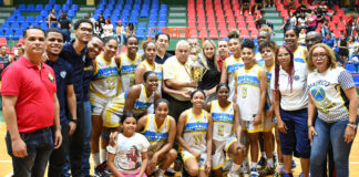 Club Mauricio Báez retiene campeonato en el basket superior femenino