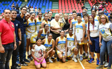 Club Mauricio Báez retiene campeonato en el basket superior femenino