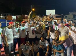 Los Cerros bicampeón del Interbarrial de Basket del Salomé Ureña