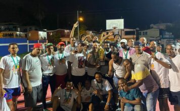 Los Cerros bicampeón del Interbarrial de Basket del Salomé Ureña