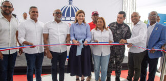 Vicepresidenta Raquel Peña inaugura varias obras del gobierno a nivel nacional este fin de semana