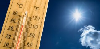 Aguaceros aislados y temperaturas calurosas para este inicio de semana