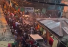 Suman 40 los heridos en «teteo» durante la tormenta Franklin