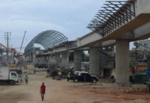 Construcción de Línea 2-C del Metro cambia horizonte de la autopista Duarte