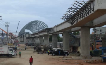 Construcción de Línea 2-C del Metro cambia horizonte de la autopista Duarte
