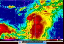 Tormenta Franklin aumenta velocidad de desplazamiento