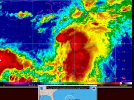 Tormenta Franklin aumenta velocidad de desplazamiento