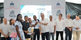 Presidente Abinader entrega 494 apartamentos e inaugura 5 obras en el Gran Santo Domingo