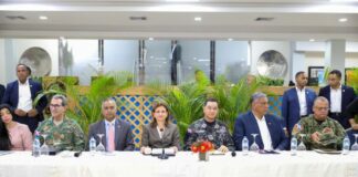 Vicepresidenta Raquel Peña encabeza reunión sobre seguridad ciudadana