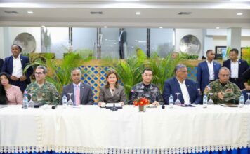 Vicepresidenta Raquel Peña encabeza reunión sobre seguridad ciudadana
