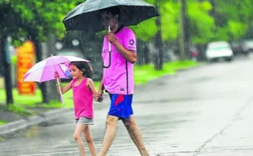 Lluvias con tronadas hoy en el interior del país informa Onamet