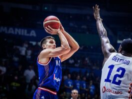 Serbia derrota a RD y avanza a cuartos de final en la Copa Mundial de Baloncesto 2023
