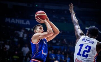 Serbia derrota a RD y avanza a cuartos de final en la Copa Mundial de Baloncesto 2023