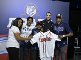 Escogido elige a Junior Caminero como su primer pick del Draft LIDOM 2023