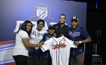 Escogido elige a Junior Caminero como su primer pick del Draft LIDOM 2023