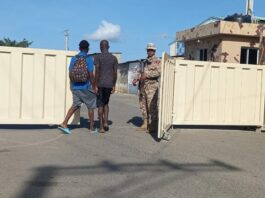 Abren paso peatonal de puerta fronteriza en Dajabón