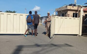 Abren paso peatonal de puerta fronteriza en Dajabón