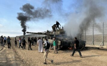 Israel bajo el ataque masivo de Hamás