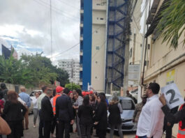 Evacúan empleados de distintas instituciones en simulacro nacional de terremoto