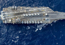 EEUU envía un portaaviones y destructores para apoyar a Israel en la guerra