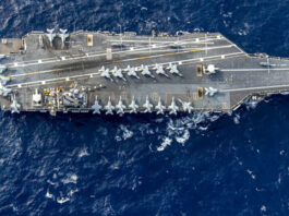 EEUU envía un portaaviones y destructores para apoyar a Israel en la guerra