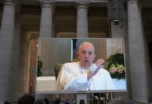 El estado del papa Francisco es alentador, no tiene fiebre y su situación respiratoria mejora