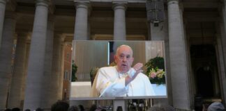 El estado del papa Francisco es alentador, no tiene fiebre y su situación respiratoria mejora