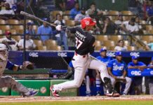 Erik González lidera paliza del Escogido ante el Licey