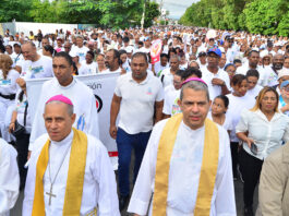 Miles de católicos dieron “un paso por mi familia”