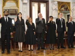 Vicepresidenta Raquel Peña juramenta los nuevos jueces del Tribunal Constitucional