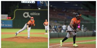 Espino y Mateo comandan victoria de los Toros sobre el Licey