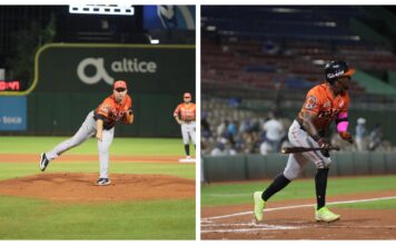 Espino y Mateo comandan victoria de los Toros sobre el Licey