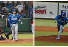Fitzgerald y Woods comandan triunfo del Licey sobre los Toros