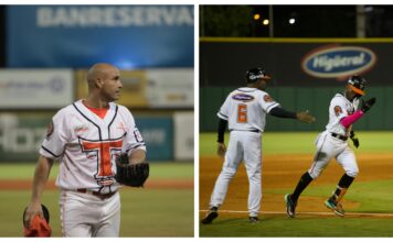 Valdés y Simón lideran victoria de los Toros sobre el Escogido