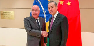 Cancilleres de Brasil y China se reunirán para fortalecer su relación estratégica