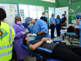 Operativo cívico de salud: CESAC brinda atención médica integral en Valiente, Boca Chica