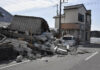 Suben a 161 los muertos por seísmo en Japón con carreteras aún cortadas en zona afectada