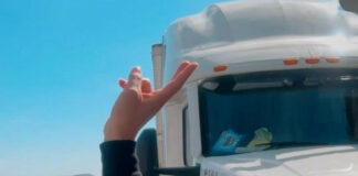 María Fernanda Garabitos, la dominicana que venció el alcoholismo, aprendió a manejar tráiler en NY y de eso vive