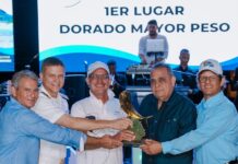 Jean Max Garoute gana torneo de pesca El Dorado