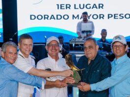 Jean Max Garoute gana torneo de pesca El Dorado