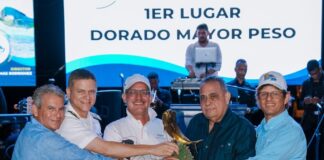 Jean Max Garoute gana torneo de pesca El Dorado