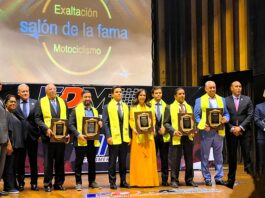 FDM exalta cinco personalidades al Salón de la Fama del Motociclismo Dominicano