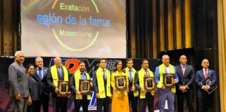 FDM exalta cinco personalidades al Salón de la Fama del Motociclismo Dominicano