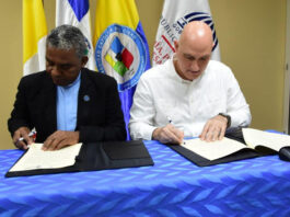 Ministro de Economía expone temas claves para el desarrollo integral de RD en el marco de la firma de alianza con Ucateci