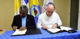 Ministro de Economía expone temas claves para el desarrollo integral de RD en el marco de la firma de alianza con Ucateci